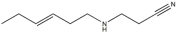 3-(3-Hexenylamino)propiononitrile