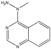 4-(1-Methylhydrazino)quinazoline Structure