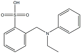 2-(N-Ethyl-N-phenylaminomethyl)benzenesulfonic acid,,结构式