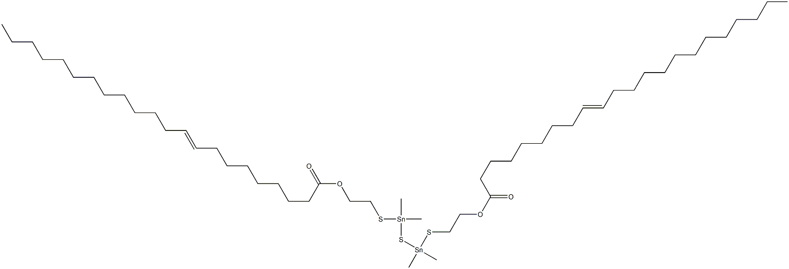  Bis[dimethyl[[2-(8-henicosenylcarbonyloxy)ethyl]thio]stannyl] sulfide