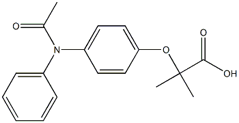 2-[4-(Phenylacetylamino)phenoxy]-2-methylpropionic acid