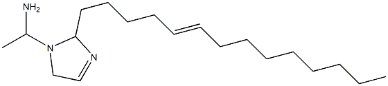 1-(1-Aminoethyl)-2-(5-tetradecenyl)-3-imidazoline Structure