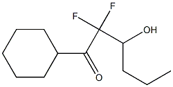  1-Cyclohexyl-2,2-difluoro-3-hydroxy-1-hexanone