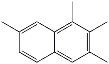 1,2,3,7-Tetramethylnaphthalene Structure