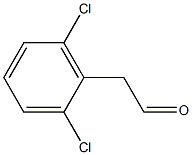 2-(2,6-ジクロロフェニル)エタナール 化学構造式