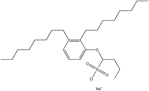  1-(2,3-Dioctylphenoxy)butane-1-sulfonic acid sodium salt