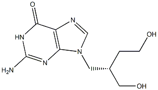 2-Amino-9-[(2S)-2-(hydroxymethyl)-4-hydroxybutyl]-1,9-dihydro-6H-purin-6-one