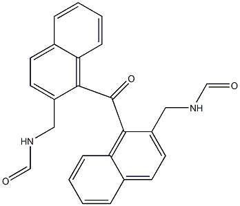 Formylaminomethyl(1-naphtyl) ketone