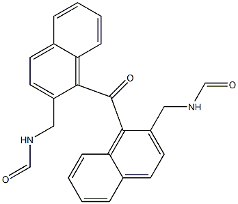 Formylaminomethyl(1-naphtyl) ketone|