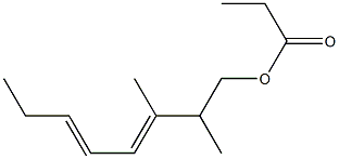 Propionic acid 2,3-dimethyl-3,5-octadienyl ester