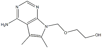 2-[[4-Amino-5,6-dimethyl-7H-pyrrolo[2,3-d]pyrimidin-7-yl]methoxy]ethanol