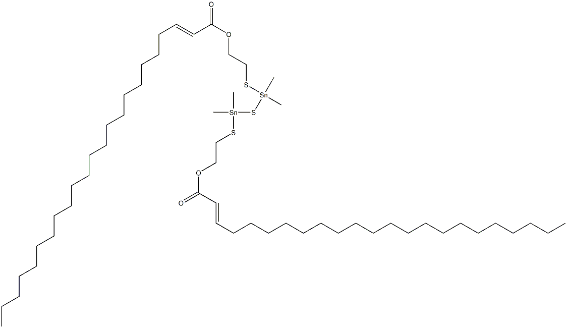 Bis[dimethyl[[2-(1-docosenylcarbonyloxy)ethyl]thio]stannyl] sulfide