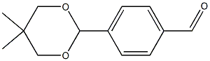 4-(5,5-Dimethyl-1,3-dioxan-2-yl)benzaldehyde,,结构式