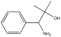 2-Amino-1,1-dimethyl-2-phenylethanol Structure