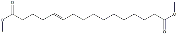 5-Hexadecenedioic acid dimethyl ester 结构式