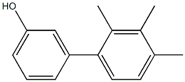 3-(2,3,4-Trimethylphenyl)phenol Structure