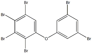 2,3,3',4,5,5'-Hexabromo[1,1'-oxybisbenzene],,结构式
