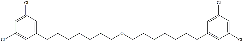 3,5-Dichlorophenylheptyl ether,,结构式