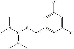 Bis(dimethylamino)[(3,5-dichlorophenylmethyl)thio]methylium