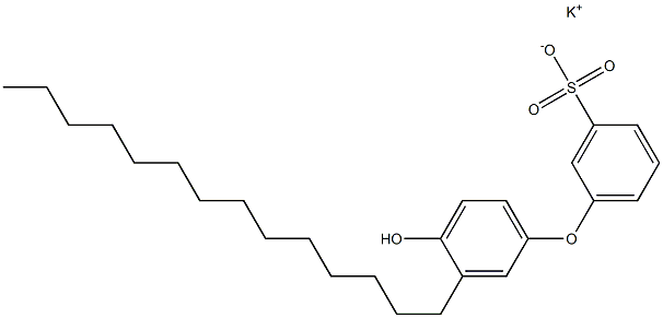  4'-Hydroxy-3'-tetradecyl[oxybisbenzene]-3-sulfonic acid potassium salt
