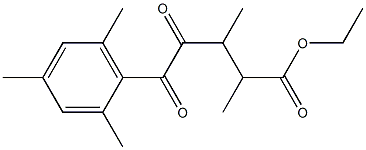 4-(2,4,6-Trimethylbenzoyl)-2,3-dimethyl-4-oxobutyric acid ethyl ester