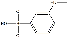 m-Methylaminobenzenesulfonic acid Structure