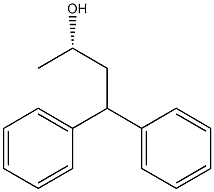 [S,(+)]-4,4-Diphenyl-2-butanol Structure