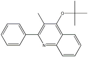 2-Phenyl-3-methyl-4-tert-butoxyquinoline 结构式