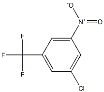 3-Chloro-5-trifluoromethyl-1-nitrobenzene Struktur