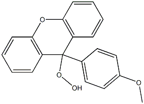  9-(4-Methoxyphenyl)-9H-xanthen-9-yl hydroperoxide