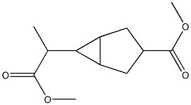 6-(1-Methyl-2-methoxy-2-oxoethyl)bicyclo[3.1.0]hexane-3-carboxylic acid methyl ester