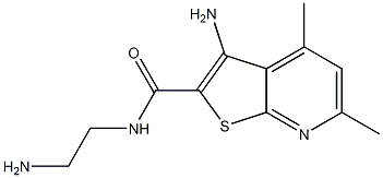 3-Amino-N-(2-aminoethyl)-4,6-dimethylthieno[2,3-b]pyridine-2-carboxamide