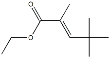 2,4,4-Trimethyl-2-pentenoic acid ethyl ester