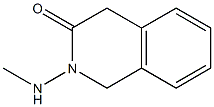 1,4-Dihydro-2-methylaminoisoquinolin-3(2H)-one 结构式