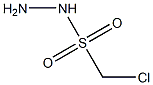 Chloromethanesulfonohydrazide,,结构式