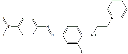 1-[2-[[2-Chloro-4-[(4-nitrophenyl)azo]phenyl]amino]ethyl]pyridinium