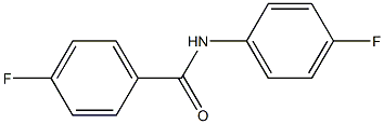 N-(4-Fluorophenyl)-4-fluorobenzamide 结构式