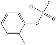Dichloridophosphoric acid 2-methylphenyl ester 结构式