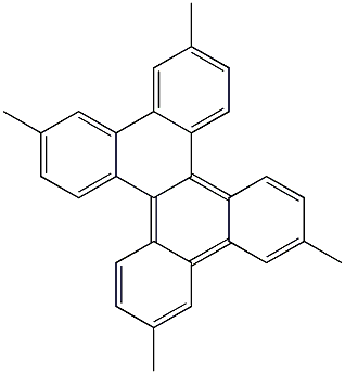 3,6,11,14-Tetramethyldibenzo[g,p]chrysene,,结构式