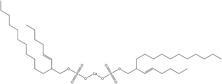 Bis[2-(1-hexenyl)tridecyloxysulfonyloxy]calcium|