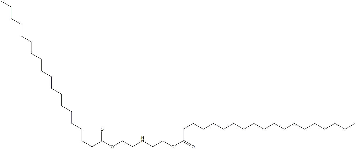 2,2'-イミノビス(エタノールノナデカノアート) 化学構造式