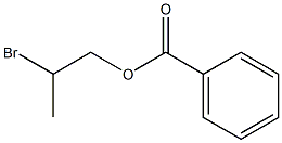 Benzenecarboxylic acid 2-bromopropyl ester Structure