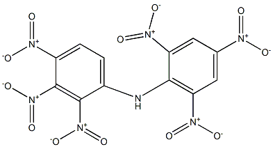 2,2',3',4,4',6-Hexanitro[1,1'-iminobisbenzene] Structure