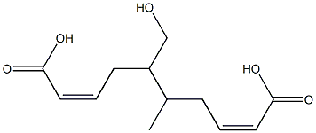 Bisisocrotonic acid 1-hydroxymethyl-2-methyl-1,2-ethanediyl ester