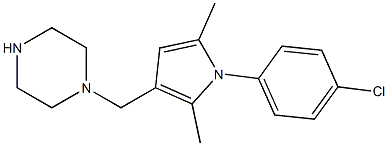  3-(Piperazinomethyl)-1-(4-chlorophenyl)-2,5-dimethyl-1H-pyrrole