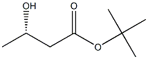 (S)-3-ヒドロキシ酪酸tert-ブチル 化学構造式
