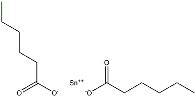 Bishexanoic acid tin(II) salt,,结构式