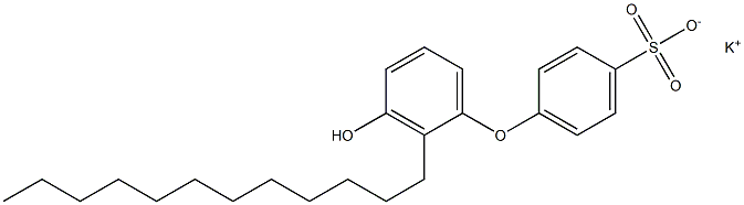 3'-Hydroxy-2'-dodecyl[oxybisbenzene]-4-sulfonic acid potassium salt