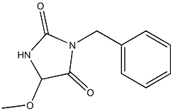 5-Methoxy-3-benzylimidazolidine-2,4-dione,,结构式