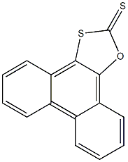 Phenanthro[9,10-d]-1,3-oxathiole-2-thione 结构式